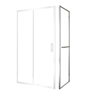 Боковая панель Black&White Stellar Wind 720100S 100 см профиль хром стекло прозрачное